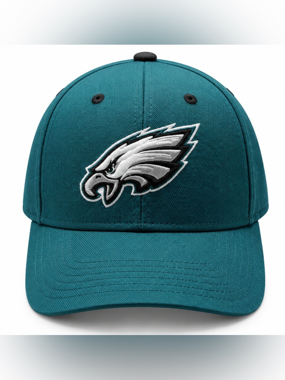 Philadelphia Eagles NFL Team Apparel Youth Kids Adjustable Hat Green Logo Cap
